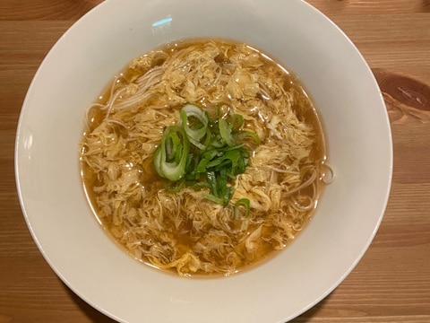 かき卵あんかけそうめん